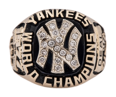 1977 New York Yankees World Series Champions Ring - Salesman Sample